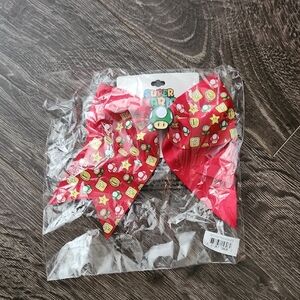 Nintendo Super Mario Bros Hair Bow Hair Clip Bow Girls Hair Clip New